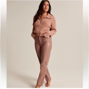 Abercrombie Leather Pants